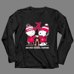 Snoopy And Charlie Brown Alabama 2024 West Regional Champions 4 Long Sleeves