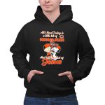 Snoopy And Charlie Brown All I Need Today Is A Little Bit Of Chicago Bears And Jesus 2 Hoodie
