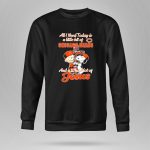 Snoopy And Charlie Brown All I Need Today Is A Little Bit Of Chicago Bears And Jesus 9 Sweatshirt