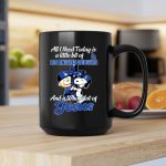Snoopy And Charlie Brown All I Need Today Is A Little Bit Of Dodgers And Jesus 2 mug 1.jpg