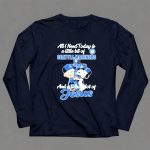 Snoopy And Charlie Brown All I Need Today Is A Little Bit Of Seattle Mariners And Jesus 6 Long Sleeves.jpg