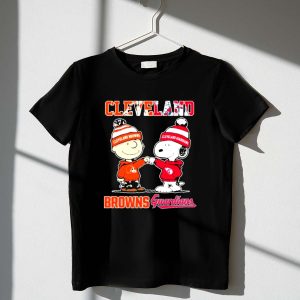Snoopy And Charlie Brown Cleveland Browns X Cleveland Guardians 1 T Shirt.jpg