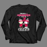 Snoopy And Charlie Brown Forever A Alabama Crimson Fan Win Or Lose 4 Long Sleeves