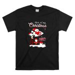 Snoopy And Charlie Brown Kansas City Chiefs This Is My Christmas T Shirt 6