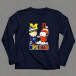 Snoopy And Charlie Brown Michigan Sports Wolverines X Detroit Tigers Skyline 6 Long Sleeves.jpg