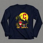 Snoopy And Charlie Brown Sit Under Moon Cleveland Guardians Halloween 6 Long Sleeves.jpg