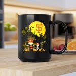 Snoopy And Charlie Brown Sit Under Moon San Francisco Giants Halloween 2 mug 1.jpg