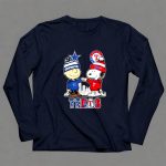 Snoopy And Charlie Brown Texas Sports Cowboys X Rangers 6 Long Sleeves