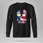 Snoopy And Charlie Brown Texas Sports Cowboys X Rangers 9 Sweatshirt