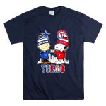 Snoopy And Charlie Brown Texas Sports Cowboys X Rangers T Shirt 7