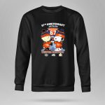 Snoopy And Charlie Brown The Peanuts Denver Broncos 67th Anniversary 1959 2026 9 Sweatshirt