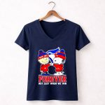 Snoopy And Charlie Brown X Mlb Toronto Blue Jays Forever Not Just When We Win 5 Womens V Neck.jpg