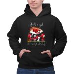 Snoopy And Friend Kansas City Chiefs Just A Girl 2 Hoodie