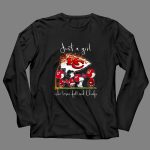 Snoopy And Friend Kansas City Chiefs Just A Girl 4 Long Sleeves