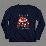 Snoopy And Friend Kansas City Chiefs Just A Girl 6 Long Sleeves