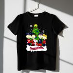 Snoopy And Friends Cleveland Guardians Christmas 1 T Shirt.jpg