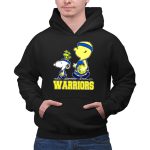 Snoopy And Friends Golden State Warriors Basketball Fans 2 Hoodie