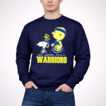 Snoopy And Friends Golden State Warriors Basketball Fans 3 Sweatshirt