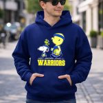 Snoopy And Friends Golden State Warriors Basketball Fans 8 Hoodie