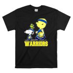 Snoopy And Friends Golden State Warriors Basketball Fans T Shirt 6