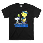 Snoopy And Oklahoma City Thunder Basketball Fans Walking With Woodstock T Shirt 6