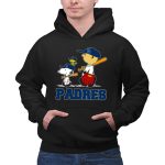 Snoopy And San Diego Padres Baseball Team Fans With Woodstock And Sports Equipment 2 Hoodie.jpg