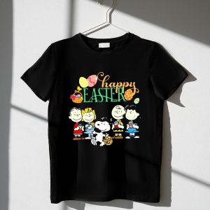 Snoopy And The Peanuts Friends Happy Easter Day 1 T Shirt
