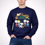 Snoopy And The Peanuts Friends Happy Easter Day 3 Sweatshirt
