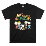 Snoopy And The Peanuts Friends Happy Easter Day T Shirt 6