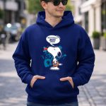 Snoopy And Utah Jazz Haters Fan Message 8 Hoodie