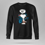 Snoopy And Utah Jazz Haters Fan Message 9 Hoodie