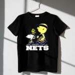 Snoopy And Woodstock Brooklyn Nets Basketball Fans 1 T Shirt
