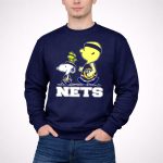 Snoopy And Woodstock Brooklyn Nets Basketball Fans 3 Sweatshirt