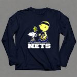 Snoopy And Woodstock Brooklyn Nets Basketball Fans 6 Long Sleeves