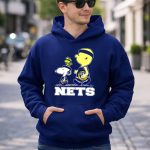 Snoopy And Woodstock Brooklyn Nets Basketball Fans 8 Hoodie