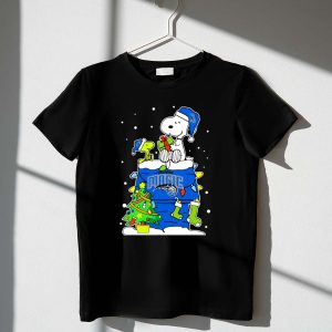 Snoopy And Woodstock Christmas With Orlando Magic Fans 1 T Shirt