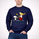 Snoopy And Woodstock Detroit Tigers Baseball Fans Peanuts Characters 3 Sweatshirt.jpg