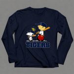 Snoopy And Woodstock Detroit Tigers Baseball Fans Peanuts Characters 6 Long Sleeves.jpg