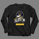 Snoopy And Woodstock Driving Motorbike Milwaukee Brewers 4 Long Sleeves 2.jpg