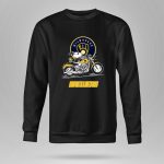 Snoopy And Woodstock Driving Motorbike Milwaukee Brewers 9 Sweatshirt 2.jpg