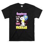 Snoopy And Woodstock Happiness Is A Hug From The Heart Michigan Wolverines T Shirt 6.jpg