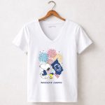 Snoopy And Woodstock Happy 4th Of July Penn State Nittany Lions 5 Womens V Neck.jpg