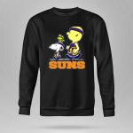 Snoopy And Woodstock In Phoenix Suns Basketball Jerseys 9 Hoodie