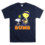 Snoopy And Woodstock In Phoenix Suns Basketball Jerseys T Shirt 7