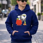 Snoopy And Woodstock Jacksonville Jaguars Football Beagle Moonlight Beam 8 Hoodie