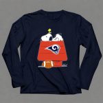 Snoopy And Woodstock Los Angeles Rams Doghouse Nfl Football 6 Long Sleeves