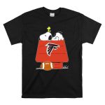 Snoopy And Woodstock On Atlanta Falcons Doghouse With Football T Shirt 6