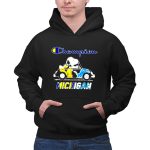 Snoopy And Woodstock On Car Champion Michigan Wolverines X Detroit Lions 2 Hoodie.jpg