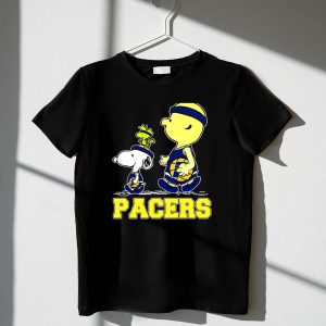 Snoopy And Woodstock Pacers Basketball Fans 1 T Shirt