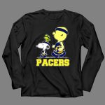 Snoopy And Woodstock Pacers Basketball Fans 4 Long Sleeves